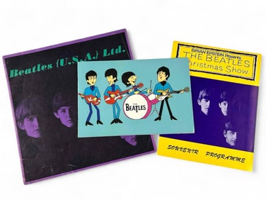 The Beatles Concert Tour Programs