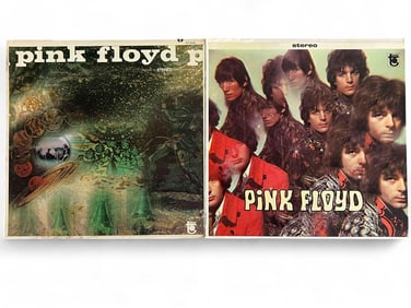 Pink Floyd, The Piper At The Gates Of Dawn & A Saucerful Of Secrets Vinyl Records