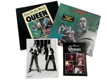 Queen, News Of The World Elektra Records Special Press Edition Box Set With Sealed Vinyl Album