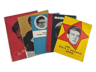 Elvis Presley, Roy Orbinson, Bobby Vee, & Johnny Mathis Souvenir Tour Programs & Album