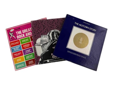 Motown & Rock And Roll Vinyl Record Collections