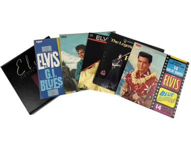 Elvis Presley Vinyl Records & CD Box Set