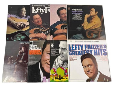 Lefty Frizzell, Eight Vinyl Albums