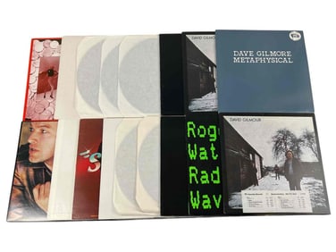 David Gilmour, Roger Waters, And Other Pink Floyd Members, Eighteen Vinyl Records