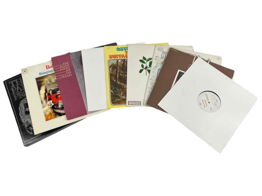 Lot Of Vinyl Albums Including Bob Dylan, Bread, The Alan Parsons Projects (1 of 12)
