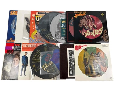 Vinyl LP's & Picture Discs, Including The Rolling Stones, The Kinks, Ozzy Ozbourne