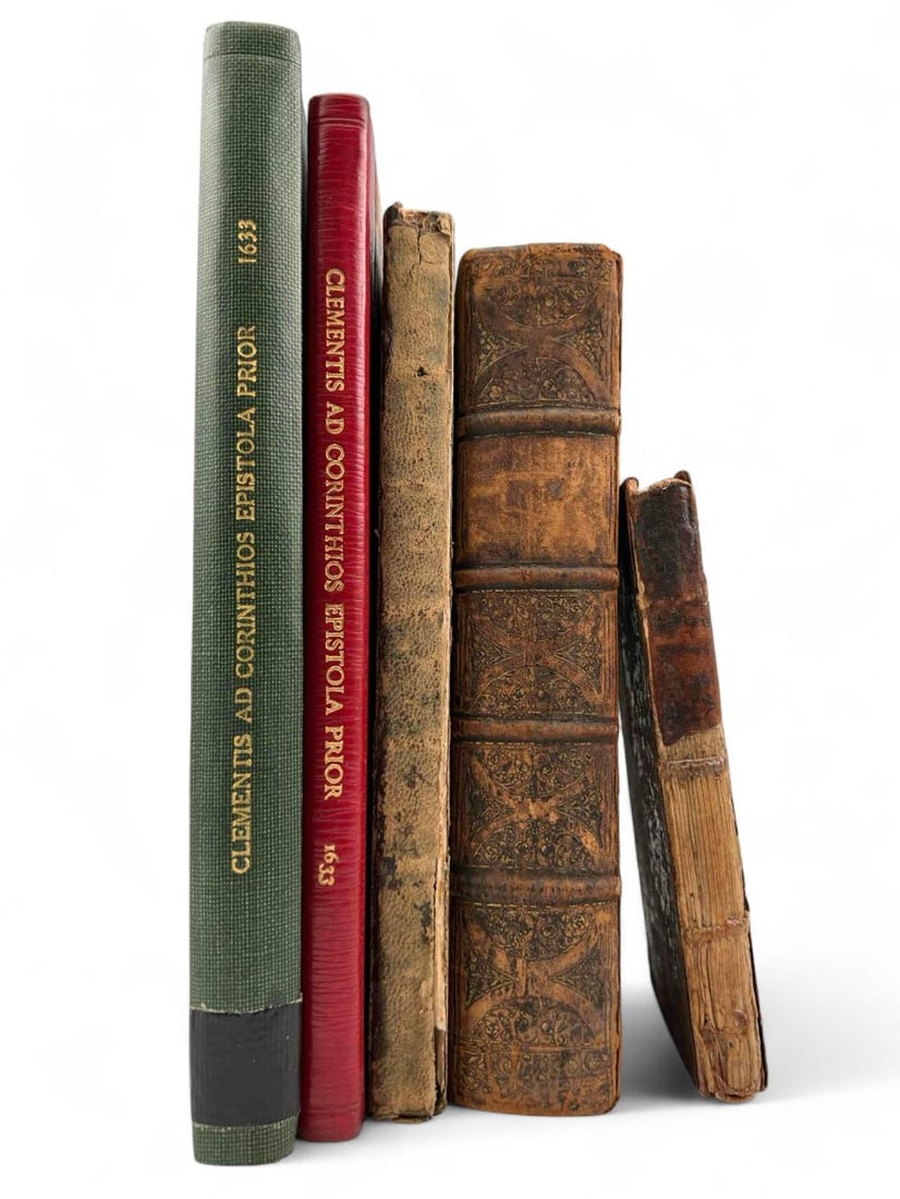 Five 17th Century Books On The Works Of St. Clement (1 of 20)