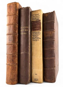 Grouping Of 17th & 18th Century Books On the Works Of St. Justin