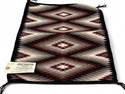 Vema Begay, Navajo Miniature Eye Dazzler Rug
