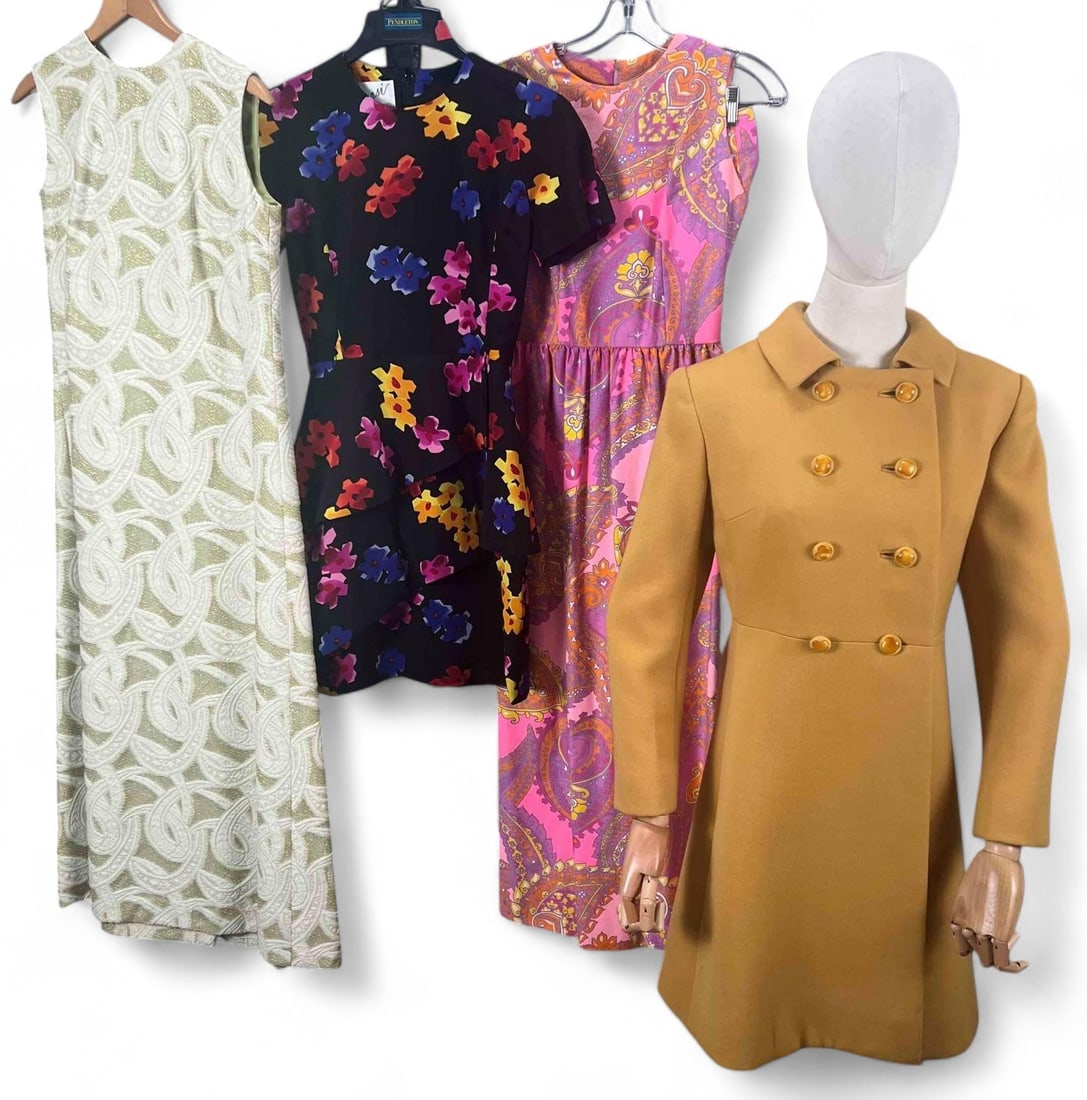 Grouping Of Vintage Clothing, Ca. 1960's-1980's (1 of 13)