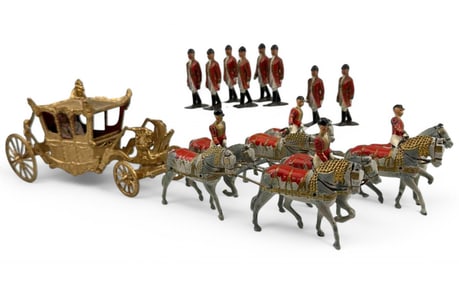 Britains Toy Soldier Stage Coach No. 1470