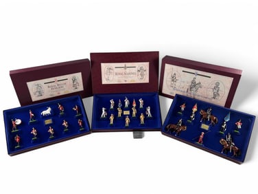 Three Britains Limited Edition Toy Soldier Sets