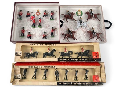 Britains Toy Soldiers, Including 1993 Centenary Collection XIIIth Hussars