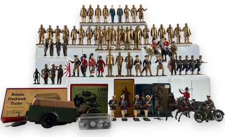 Collection Of Toy Soldiers & Historical Miniatures