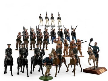 Collection Of Lead Toy Soldiers, U.S. Troops