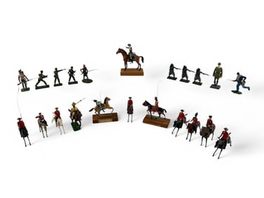 Collection Of Lead Toy Soldiers, Including Britains, Jack Scruby & More.