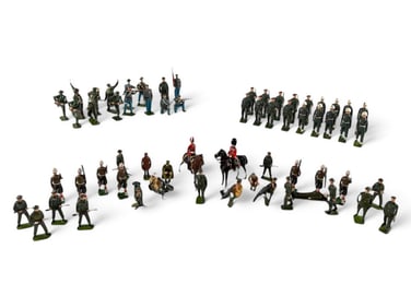 Lot Of Britains & Other Toy Soldiers