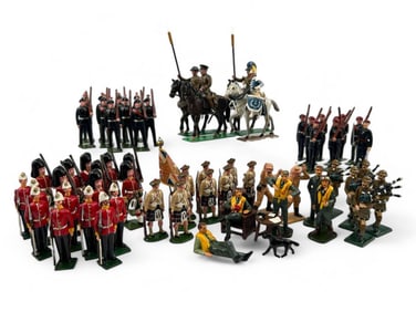 Grouping Of Britains & Other Lead Toy Soldiers