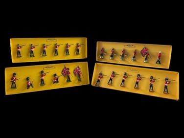 Four Britains Special Collector's Edition Toy Soldier Sets With Original Boxes