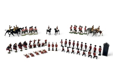 Collection Of Britains Toy Soldiers, Including No. 142, French Army Zouaves