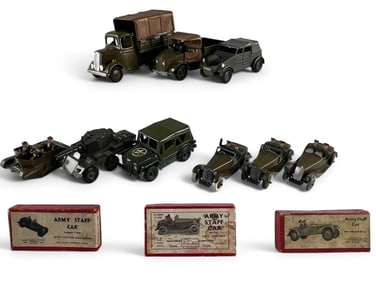 Britains And Other Toy Soldier Tanks & Army Cars
