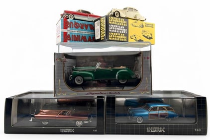 Collection Of Model Cars, Including Mini Marque, Signature Models, Matrix Scale Models