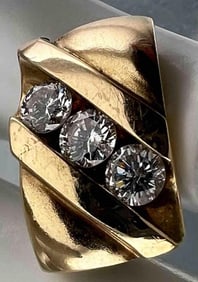 14K Diamond Slider Pendant