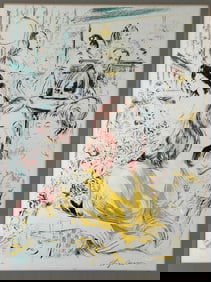 Aligi Sassu (Italian, 1912-2000), Lithograph On Paper