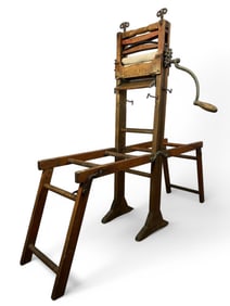 American Wringer Co. Antique Laundry Wringer & Drying Rack