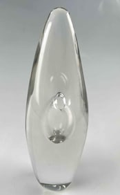 Timo Sarpaneva (Finnish, 1926-2006), Art Glass Orchid Vase