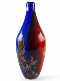 Murano Or Murano Style Art Glass Vase