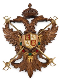 Vintage Toledo Spain Coat Of Arms