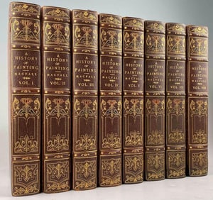 Haldane MacFall, A History Of Painting, The Romanesque Edition, Eight Volume Set