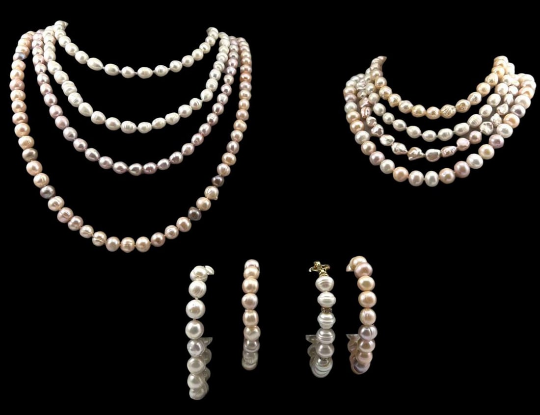 Baroque Freshwater Pearl Jewelry (1 of 14)