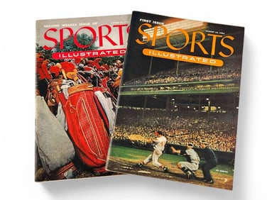 Sports Illustrated Magazine, First & Second Issues, August 16th, 23rd, 1954