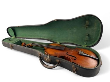 Fine Antique Flame Maple Back Violin