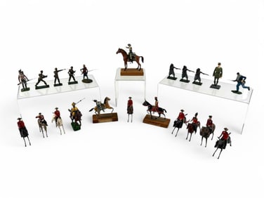 Collection Of Lead Toy Soldiers, Including Britains, Jack Scruby & More.