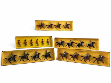Five Britains Special Collector's Edition Toy Soldier Sets With Original Boxes