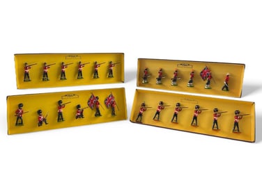 Four Britains Special Collector's Edition Toy Soldier Sets With Original Boxes