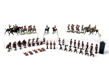 Collection Of Britains Toy Soldiers, Including No. 142, French Army Zouaves
