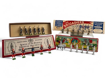 Vintage Toy Soldiers, Including Comet, Britannia Limited, And Quality Model Soldiers