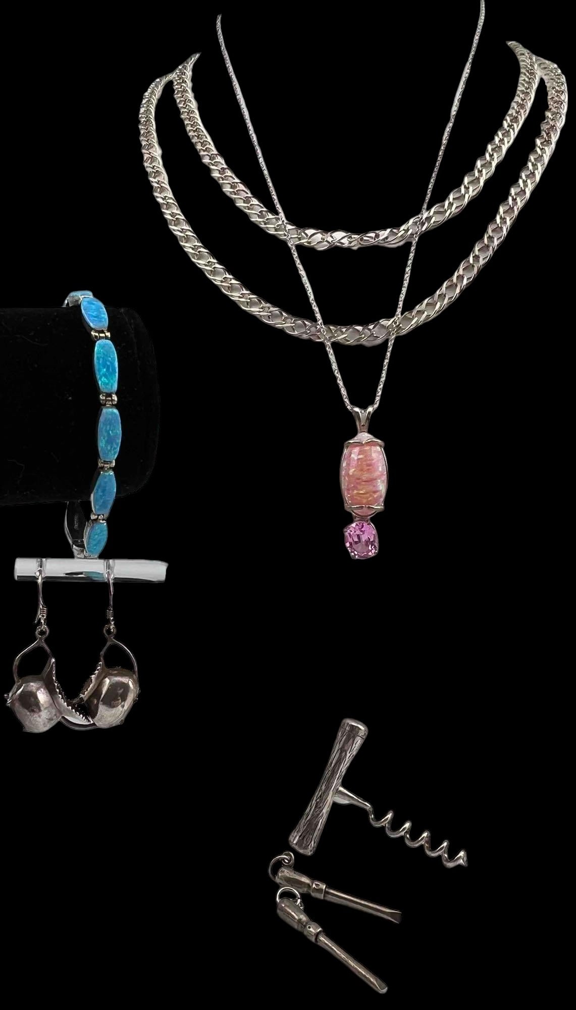 Silver Jewelry Grouping (1 of 20)