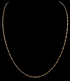 18K Yellow Gold Chain
