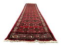 Hand Knotted Red Runner Rug
