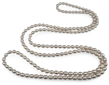 Freshwater Pearl Necklace, Approx. 70in. Length
