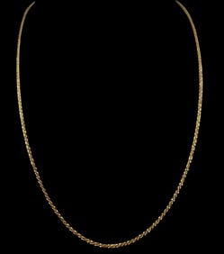 18K Yellow Gold Chain