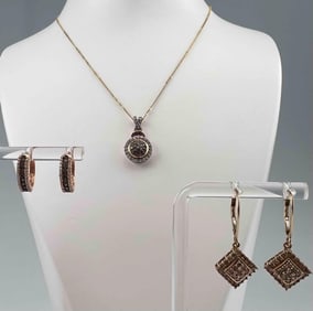 10K Diamond & Moissanite Jewelry