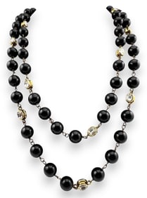 Vintage Chanel Beaded Sautoir Necklace