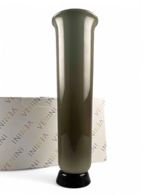 Anni Tronta Art Glass Vase, Tomaso Buzzi For Venini