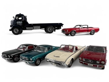 GMP, Danbury Mint Muscle Car Models & Tow Truck